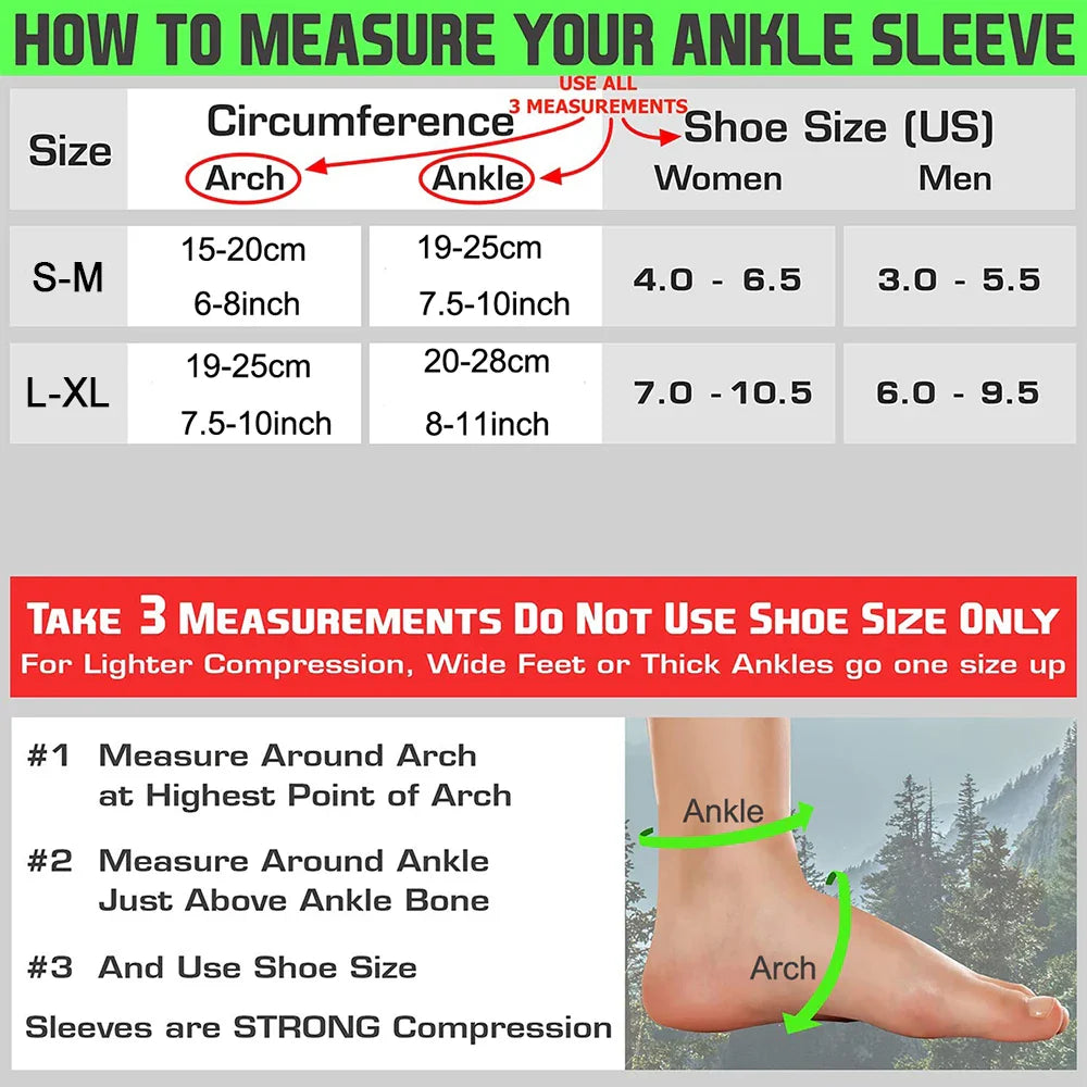 Sports Ankle Brace Compression Sleeves