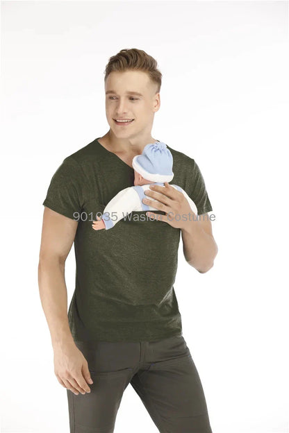 Safety Kangaroo Pocket T Shirt Baby Carrier