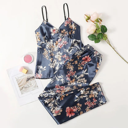 Sexy Silk Pajama Set - MONLANE