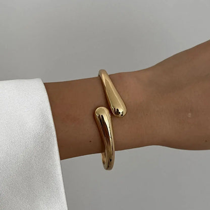 Vintage Hip Hop Metal Cuff Bangles - MONLANE
