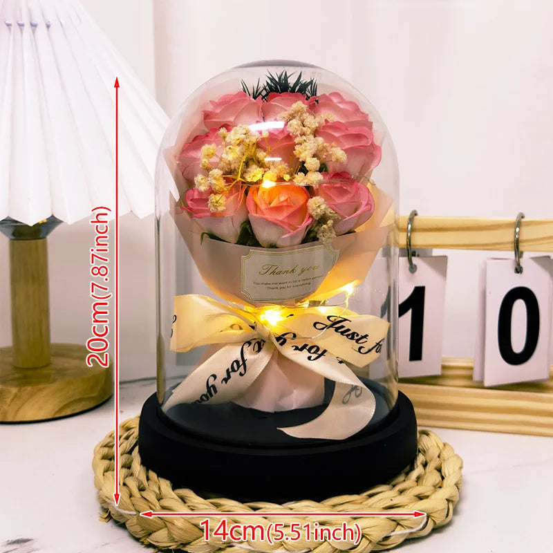 Eternal LED Light Acrylic Flower