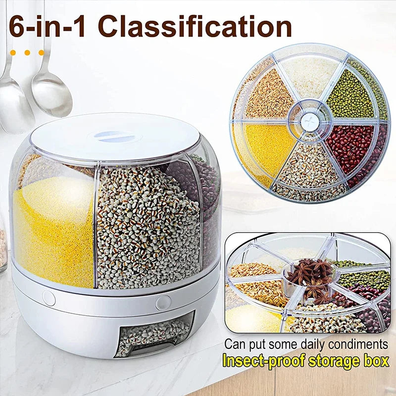 360 Degree Rotating grain Dispenser - MONLANE