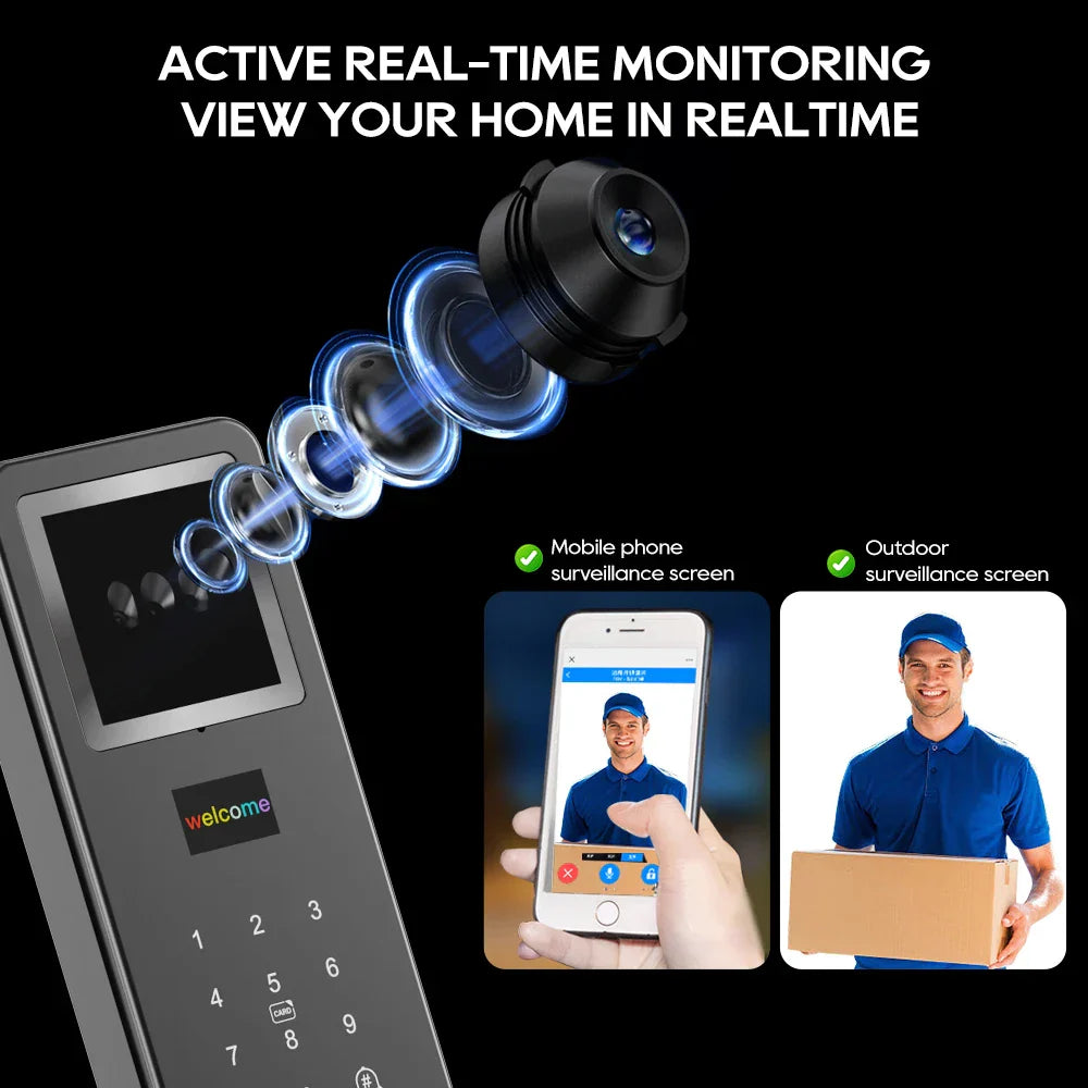 Smart Door Lock with 3D Facial Recognition