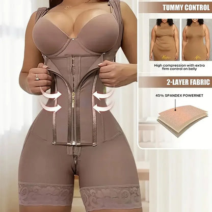 Waist Trainer Tummy Control & Butt Lifting Body Shaper