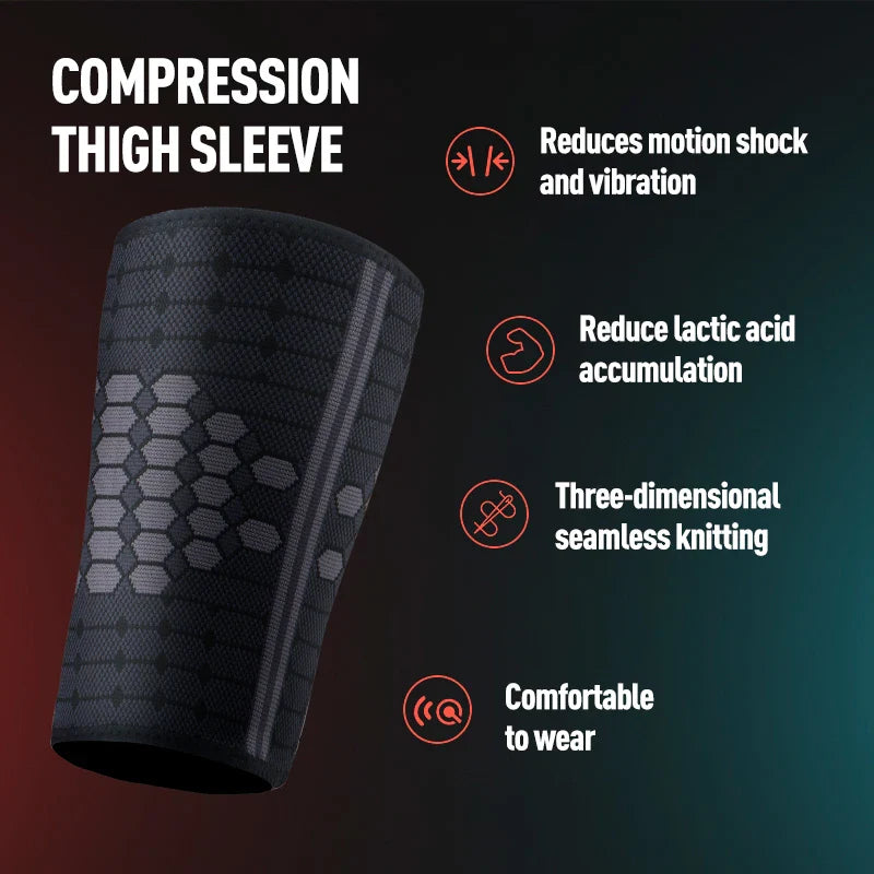 Thigh Compression Sleeves Hamstring Quad Wrap (U CARE) - MONLANE