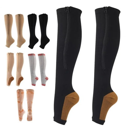 1 Pair zippier Compression Stockings - MONLANE