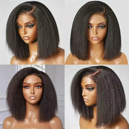 Yaki Straight Wear And Go Glueless Human Wigs