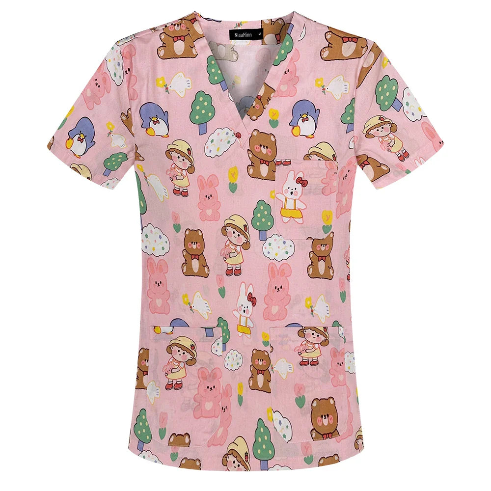 Scrub tops
