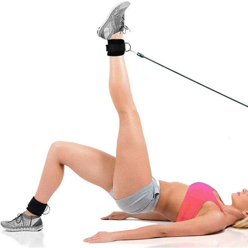 Padded Ankle Cuffs for Leg Exercise (KELISKA) - MONLANE