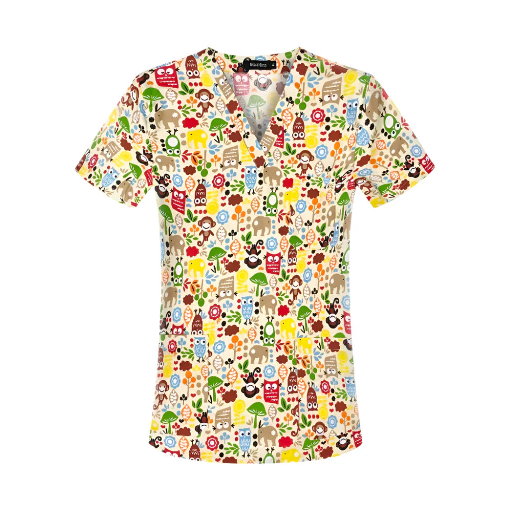 Scrub tops