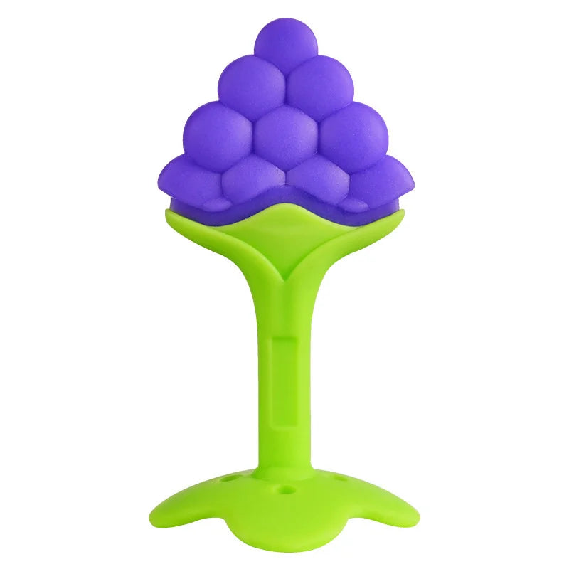 Baby Silicone Training Toothbrush Teething Ring