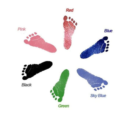 DIY Baby  Footprints And Handprint Ink Pads Kits - MONLANE