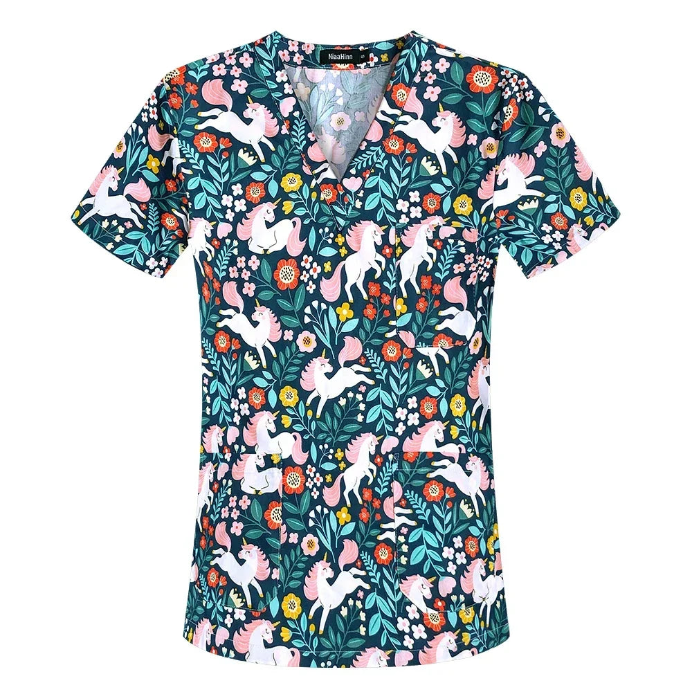 Scrub tops