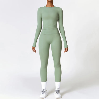 2 Piece Fitness Leggings - MONLANE