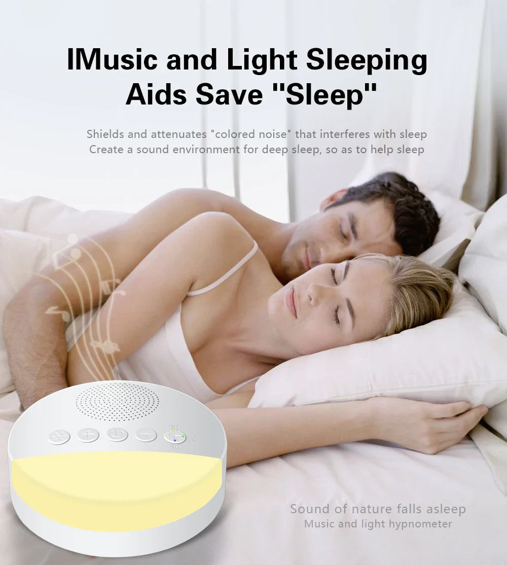 Portable Baby  Machine Baby Sleep Night Light Noise Player