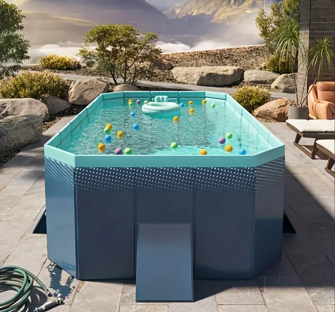 Foldable Outdoor Large Swimming Poo