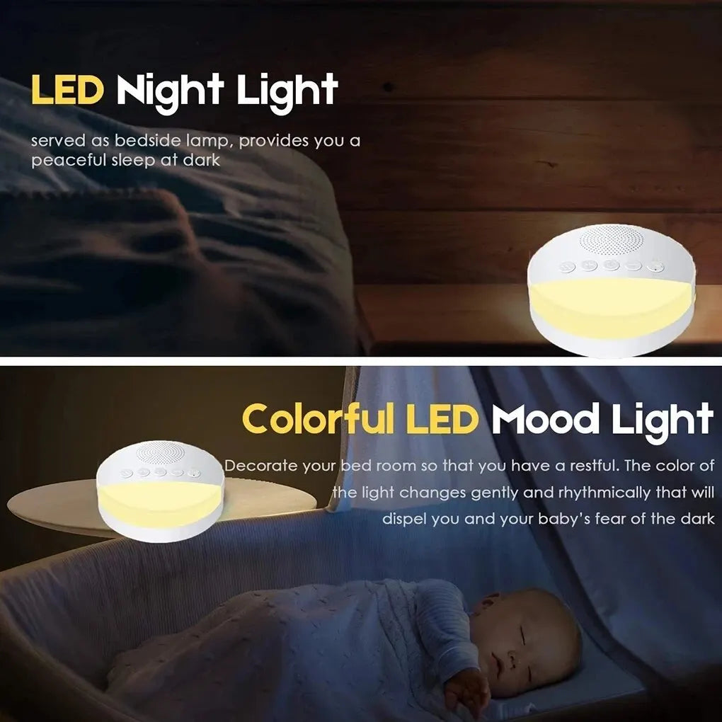 Portable Baby White Noise Machine USB Rechargeable