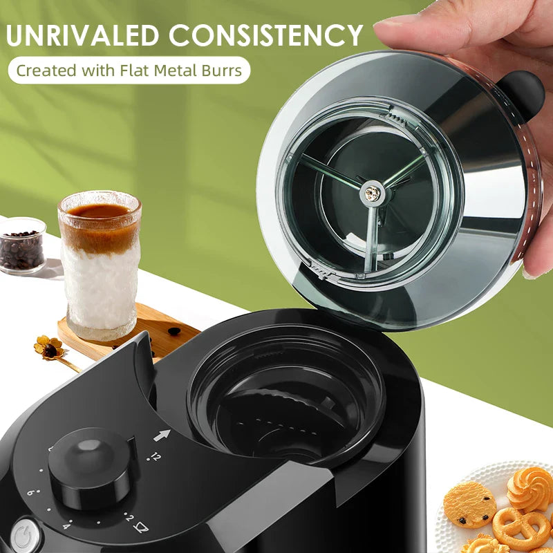 Electric Adjustable Coffee Grinder - MONLANE