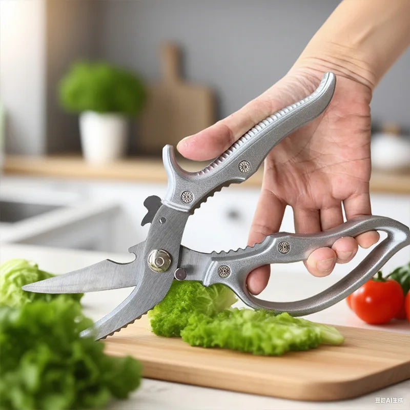 Can Open Bottle Chicken Bone Scissors