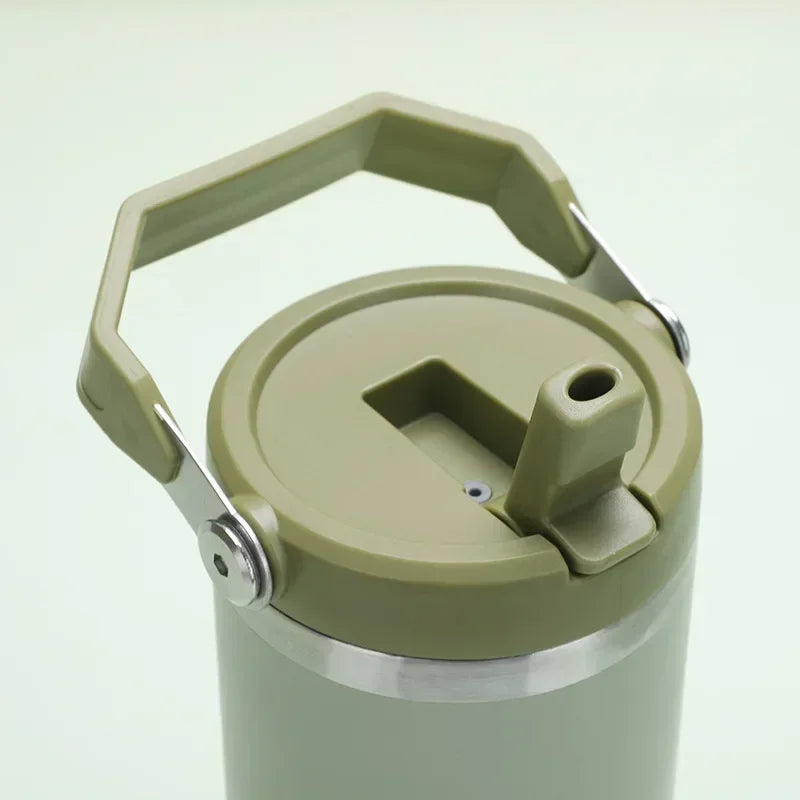1pc Vacuum Tumbler with Lid