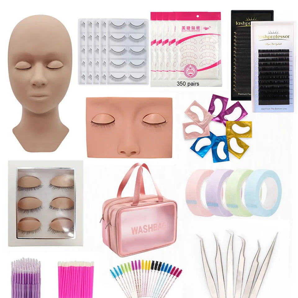 Eyelash Extension Training Kit