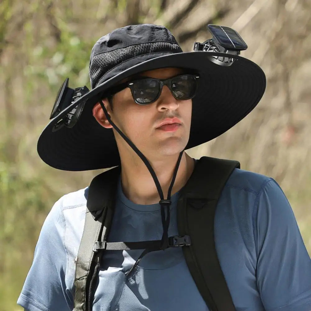 Solar Fan Hat