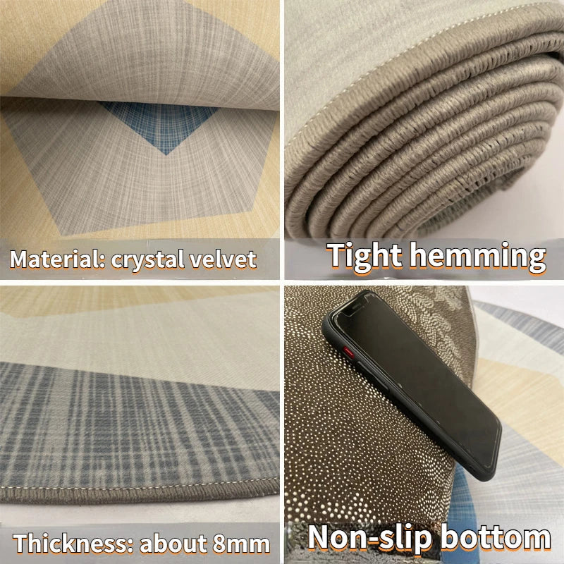 Nordic Round Carpet