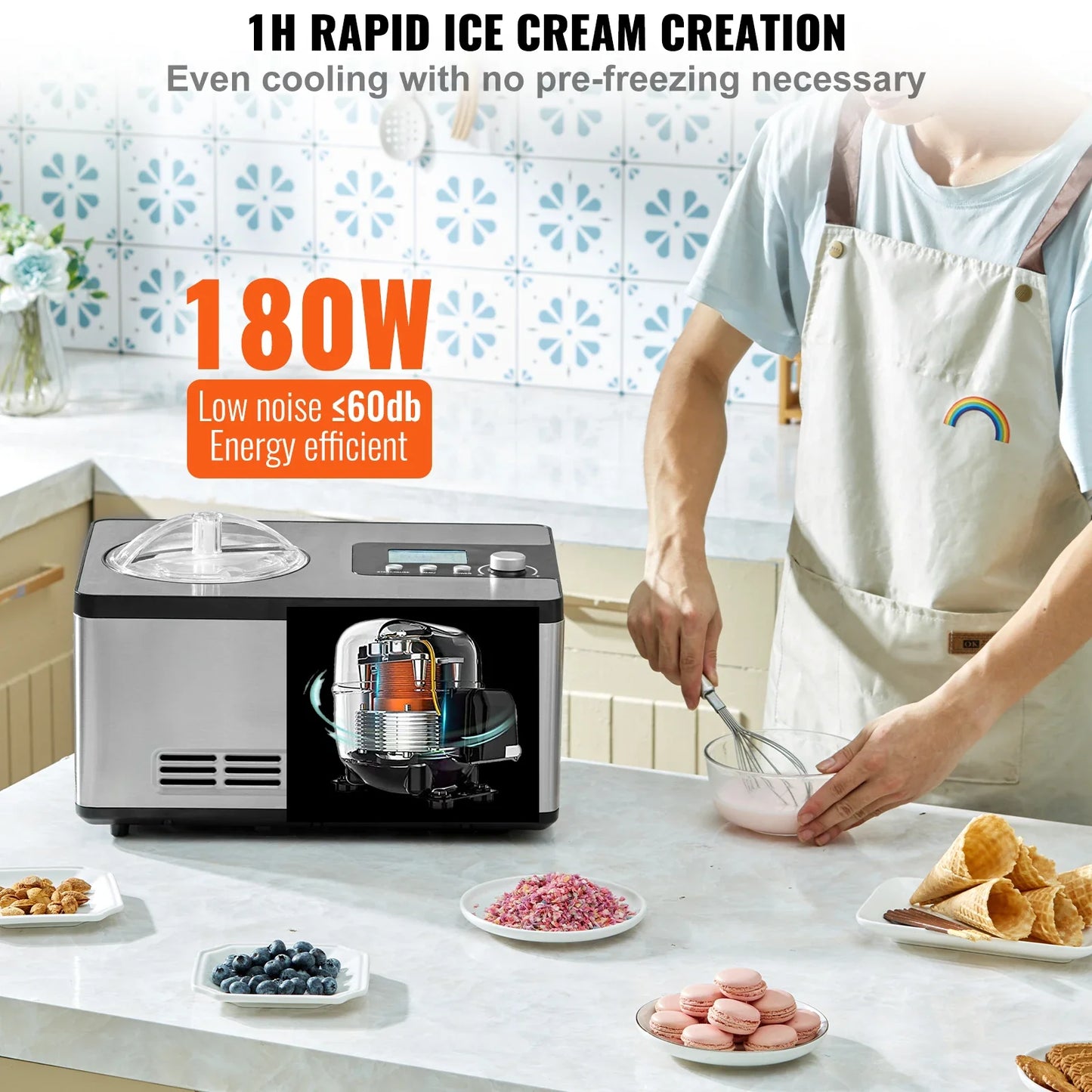 Automatic Ice Cream Maker - MONLANE