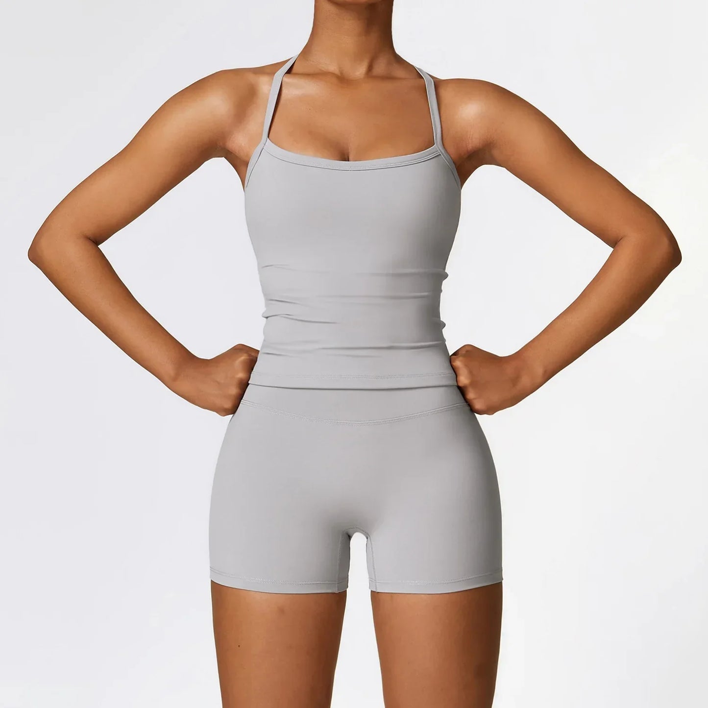 2 Piece Sports Fitness Leggings - MONLANE