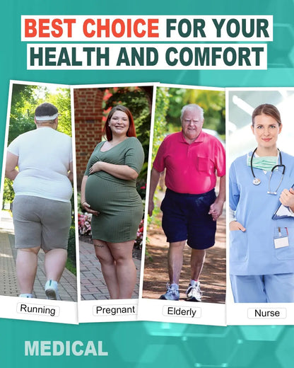 Running Compression Socks Knee High -Plus Size - MONLANE