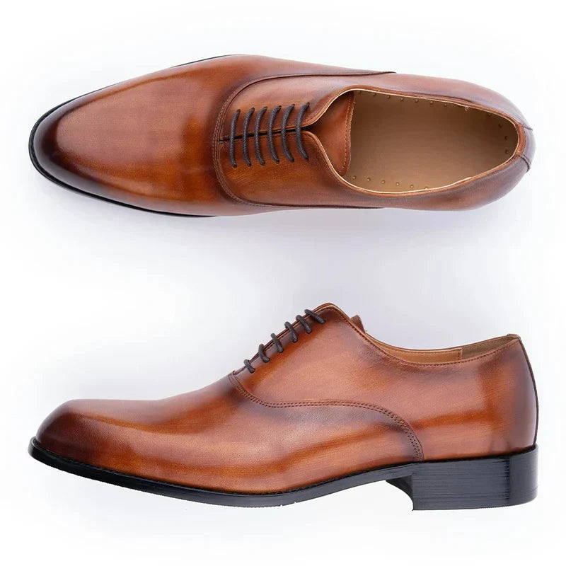 Elegant Men Leather Dress Shoe - MONLANE