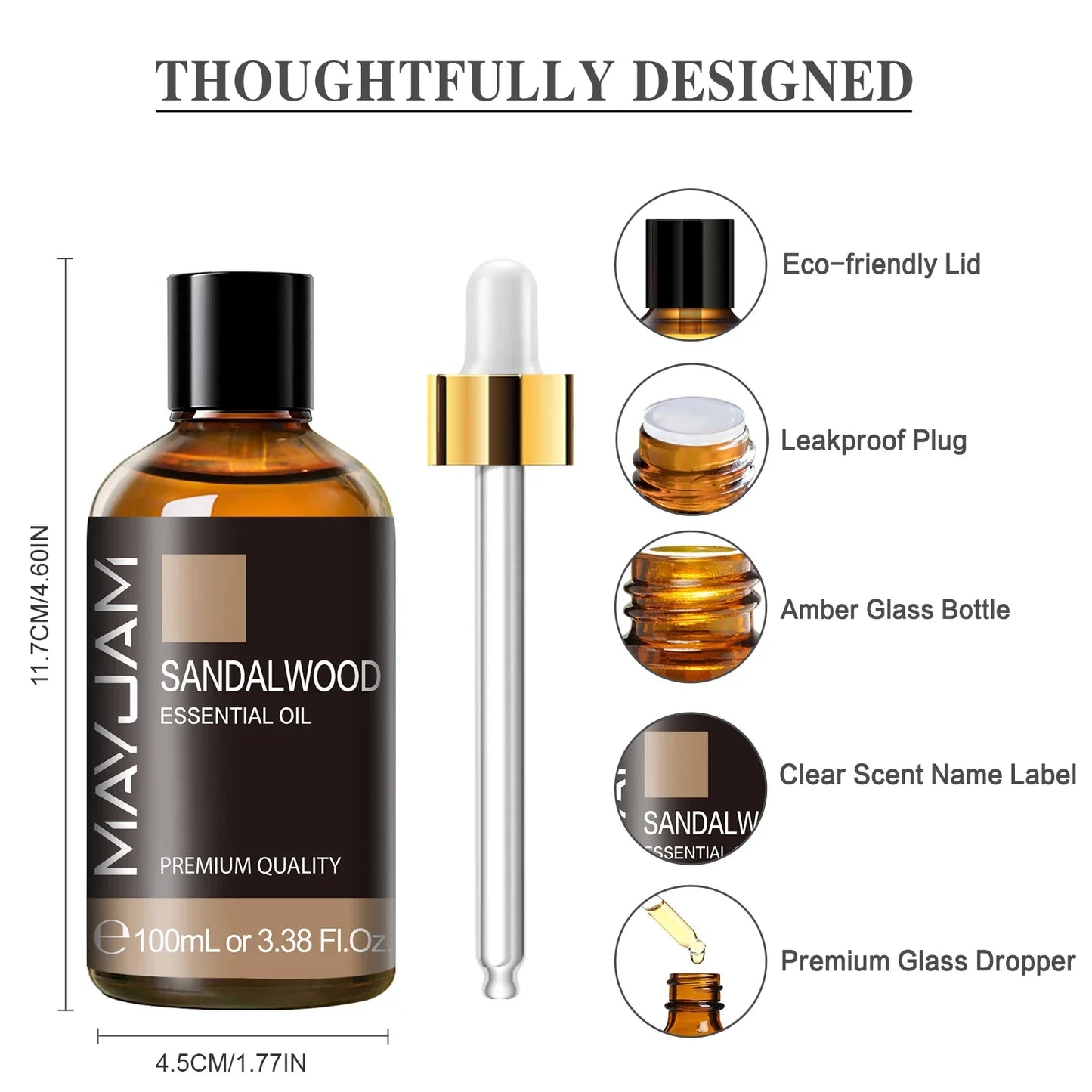 Aroma Essential Oil with Dropper