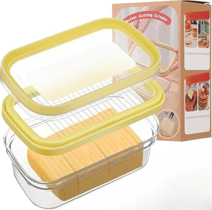 Sealed butter cutting tray Butter