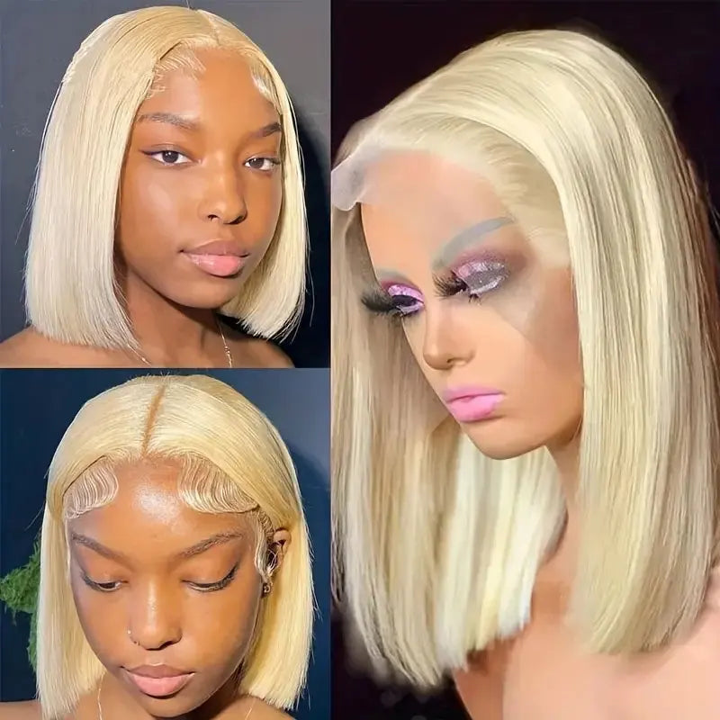 Blonde Bob Lace Front Wig - MONLANE