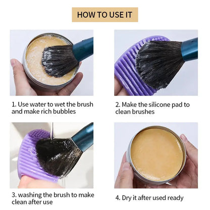 Makeup Brush Soap Pad - MONLANE
