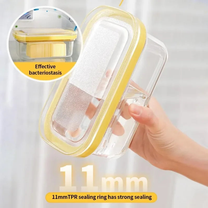 Sealed butter cutting tray Butter