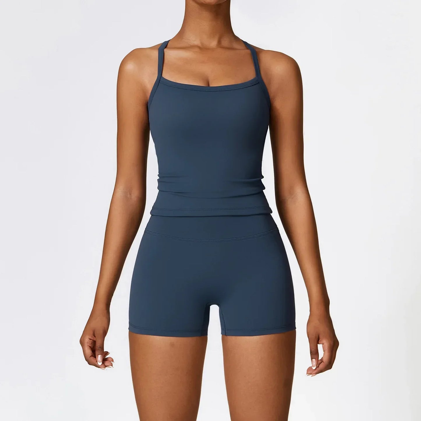 2 Piece Sports Fitness Leggings - MONLANE
