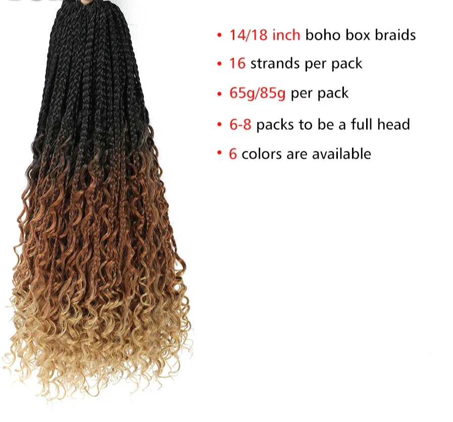 Goddess Box Braids Crochet Hair