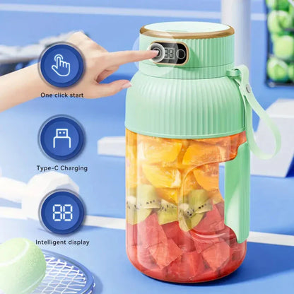 Dual Lids Fresh Juicer