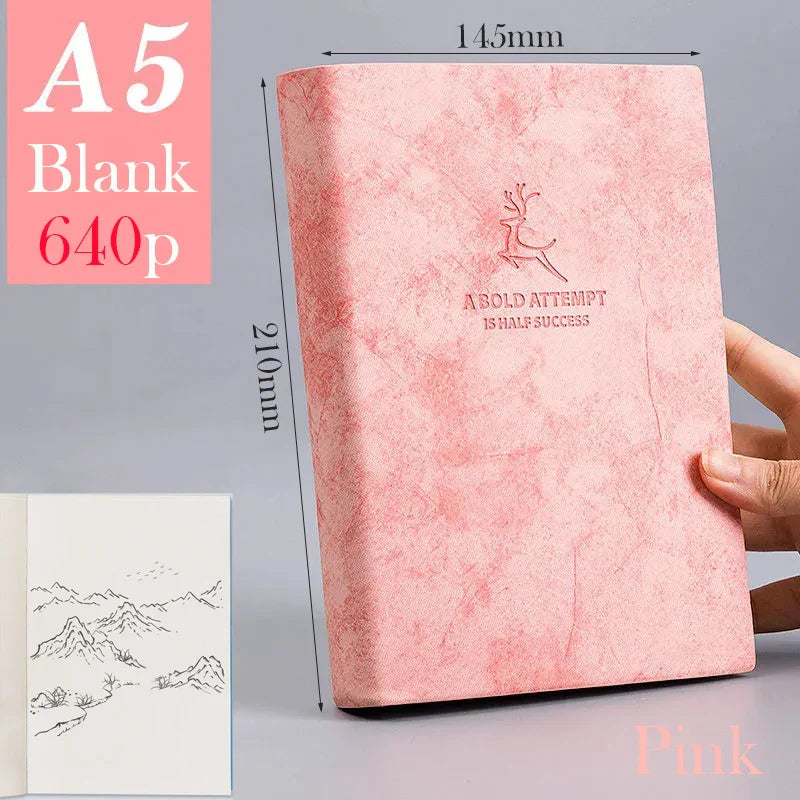 Super Thick Leather Sketchbook
