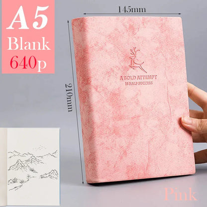 Super Thick Leather Sketchbook
