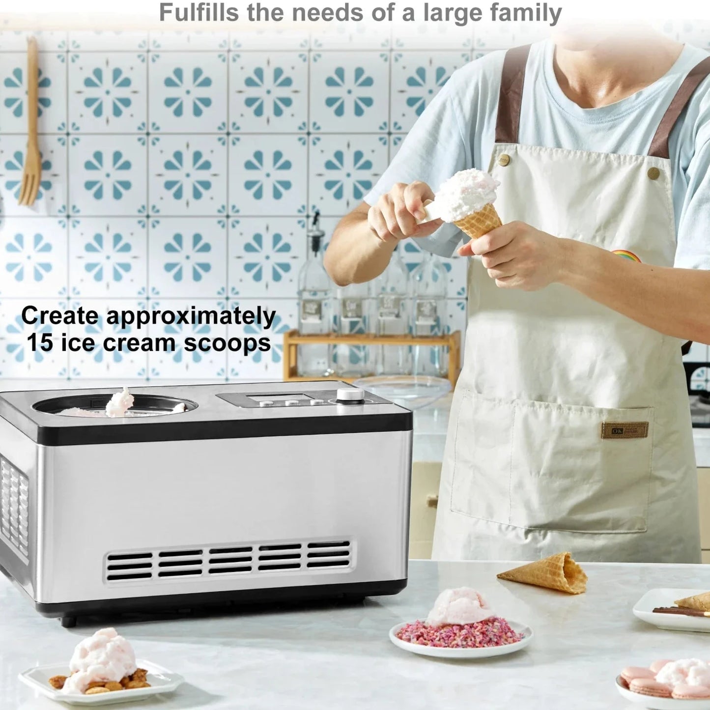Automatic Ice Cream Maker - MONLANE