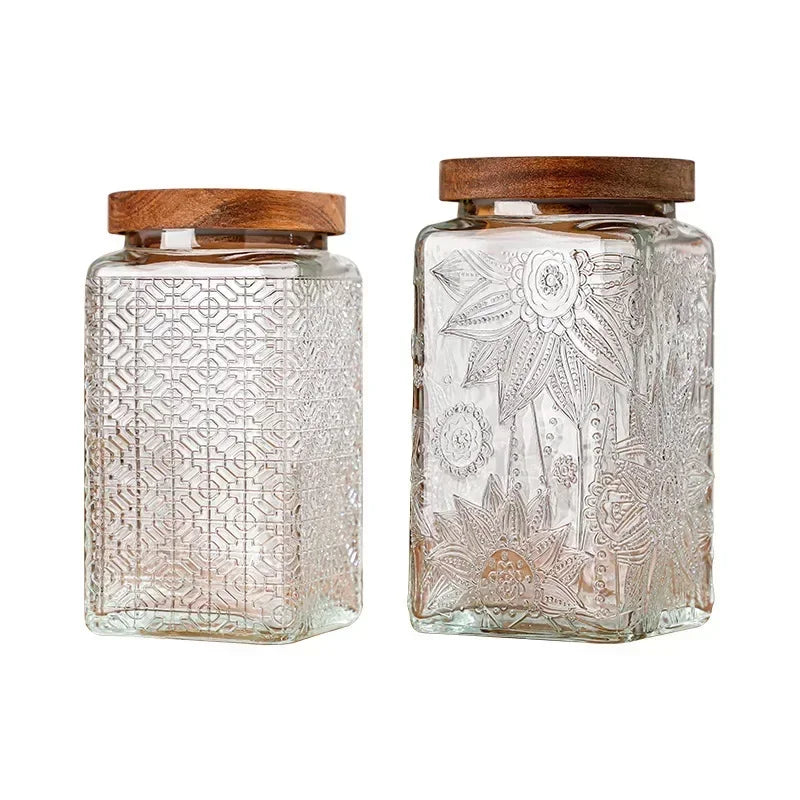 Airtight Glass Jars - MONLANE
