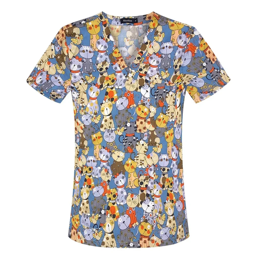 Scrub tops