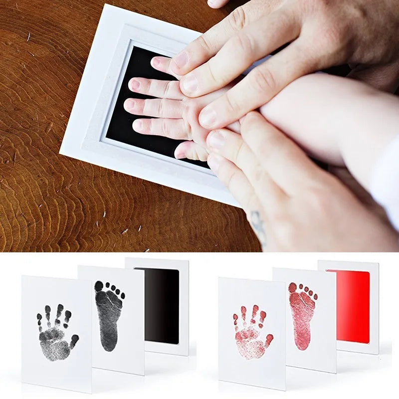 DIY Baby  Footprints And Handprint Ink Pads Kits - MONLANE