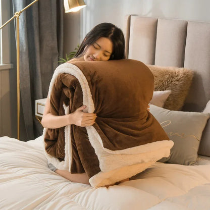 Wool Throw Blanket