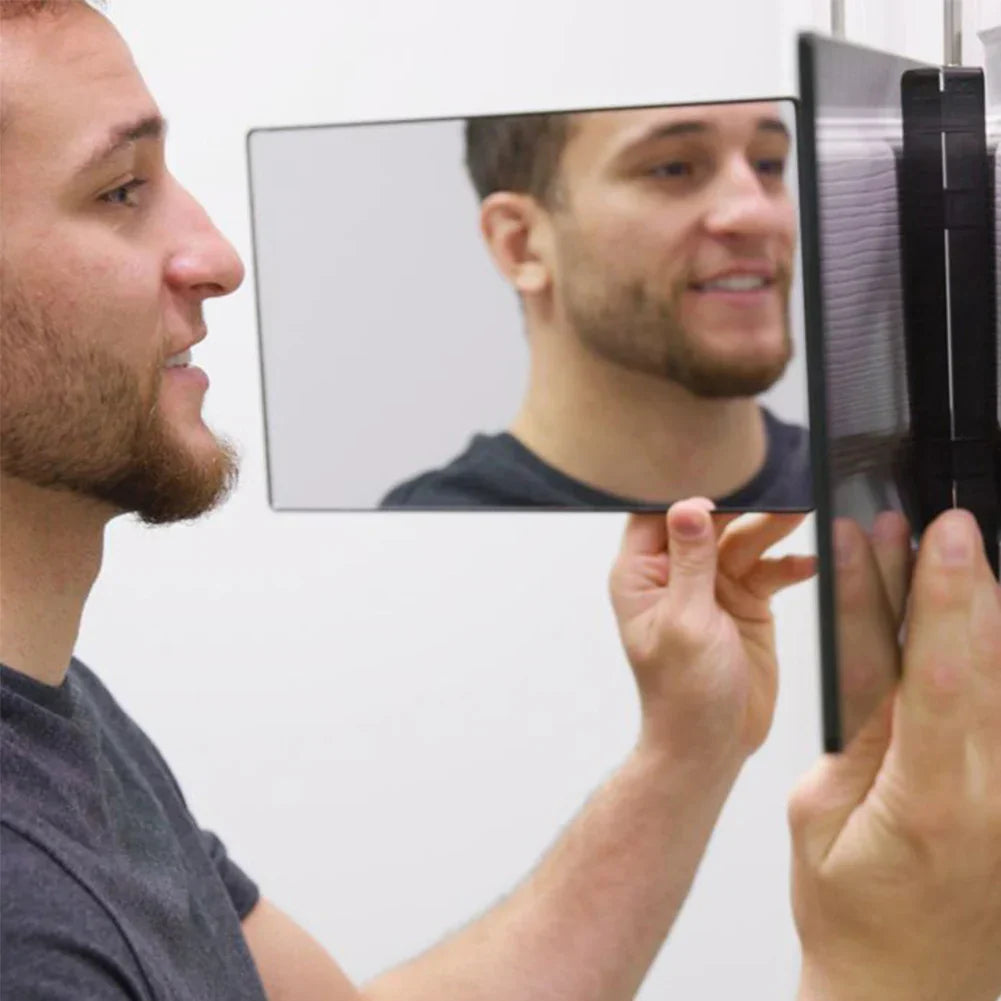 3 Way 360° Mirror with LED Lights