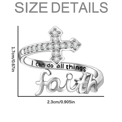 Exquisite Faith Ring - MONLANE