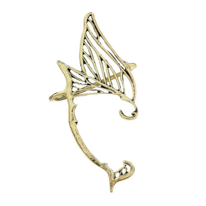 Sweet Antique Gold Color Elf Ear Clip Alloy
