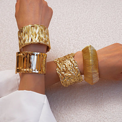 Punk Stainless Steel Bracelets Bangles